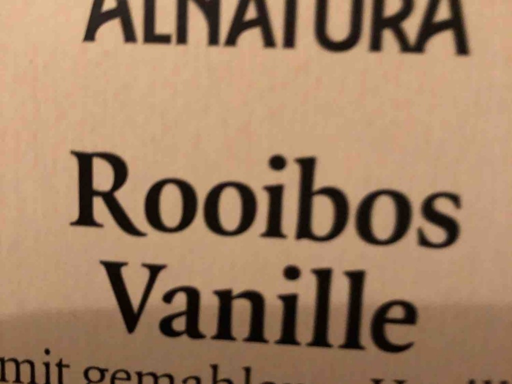 Rooibos Vanille von utsm | Hochgeladen von: utsm