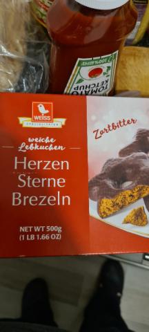 Weiche Lebkuchen, Herzen Sterne Brezeln, Zartbitter von snikk4z | Hochgeladen von: snikk4z