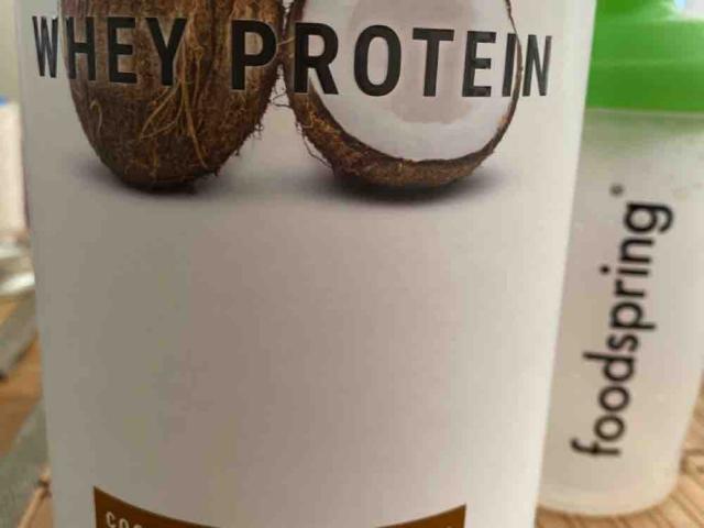 Whey Protein, Cocos Crisp Geschmack von Doreen77 | Hochgeladen von: Doreen77