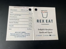Rex Eat: Erdäpfel-Bergkäse-Gratin mit Speck | Hochgeladen von: chriger