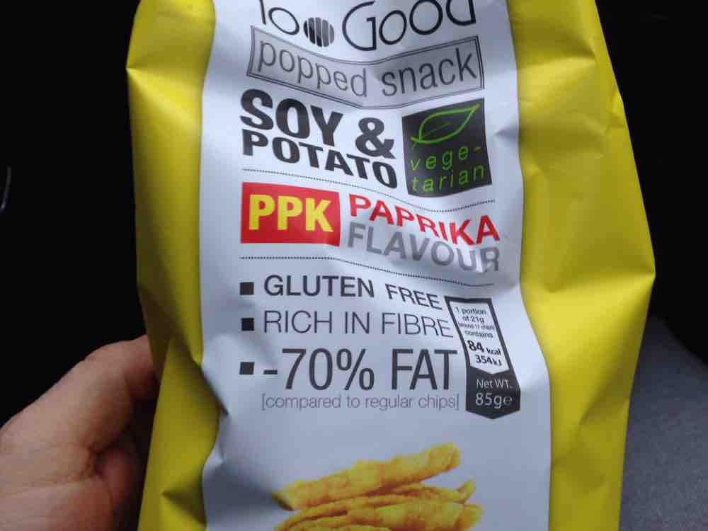 Too Good Popped Snack Soja & Kartoffel, Paprika von spaleck | Hochgeladen von: spaleck