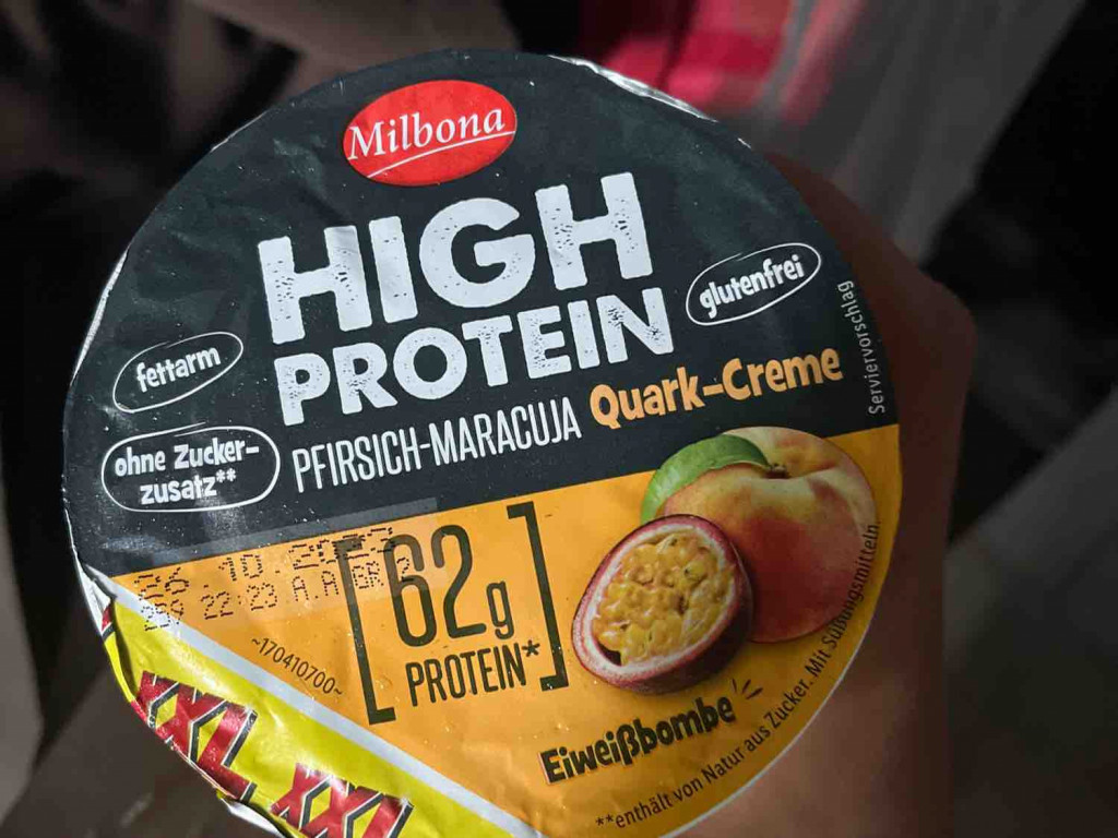 high Protein Quark Creme, Pfirsich maracuja von delta401 | Hochgeladen von: delta401