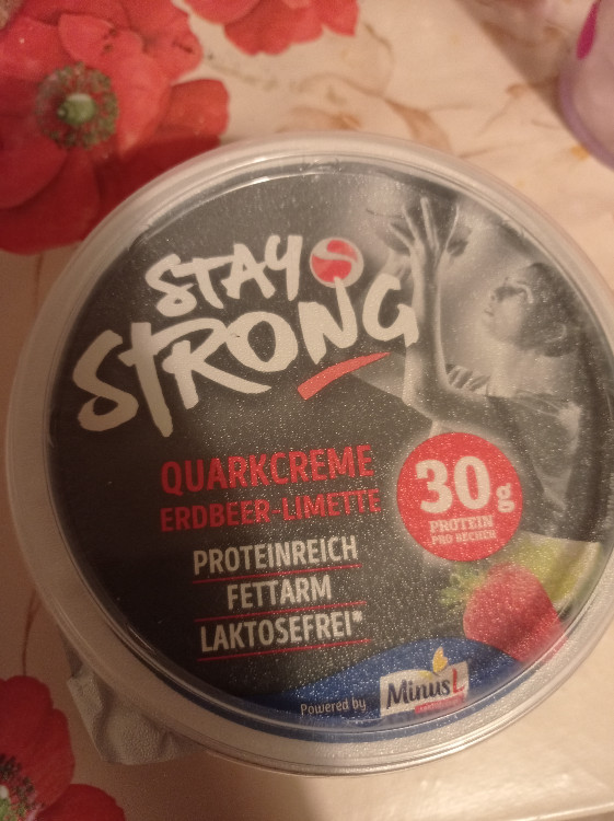 Stay strong Quarkcreme, Erdbeere-Limette von Linda dra | Hochgeladen von: Linda dra