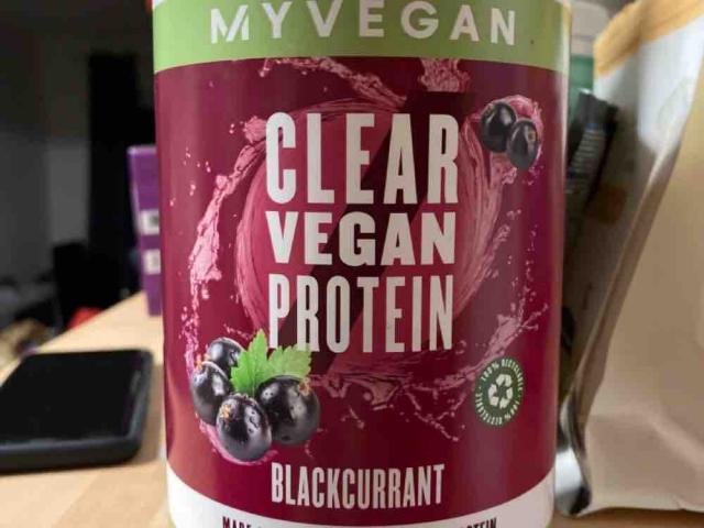 Clear Vegan Protein (Blackcurrant) von Heike97 | Hochgeladen von: Heike97