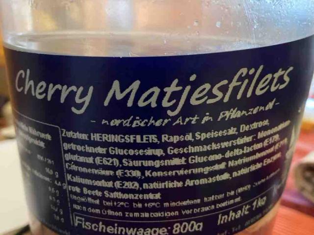 Cherry Matjesfilet, nordischer Art von AnnettGeorgi | Hochgeladen von: AnnettGeorgi