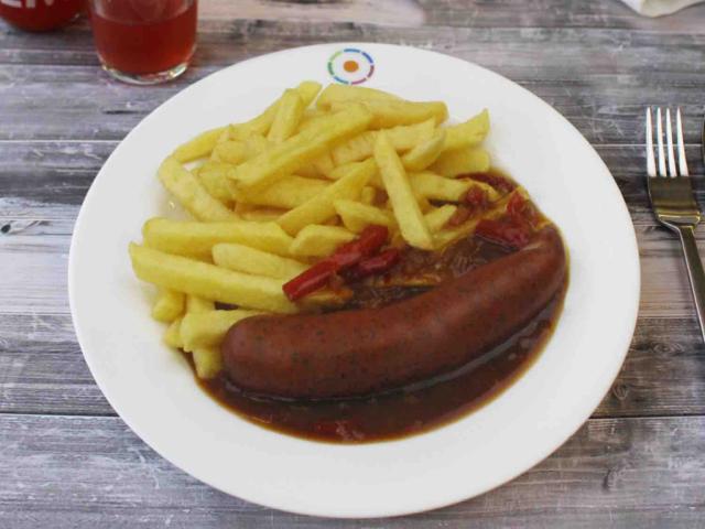 Käseknacker mit Pommes frites Mensa Vaihingen, 432g von JLI | Hochgeladen von: JLI