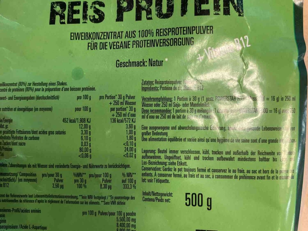 Reisprotein, Neutral von mirco2909 | Hochgeladen von: mirco2909