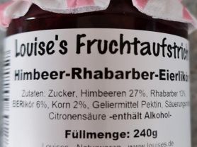 Louisess Fruchtaufstrich, Himbeer-Rhabarber-Eierlikör | Hochgeladen von: Jens Harras