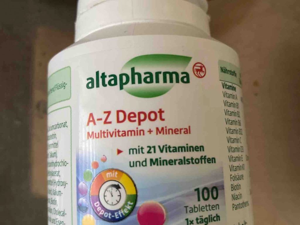 A-Z Depot Vitamine und Mineralstoffe von aheft1 | Hochgeladen von: aheft1
