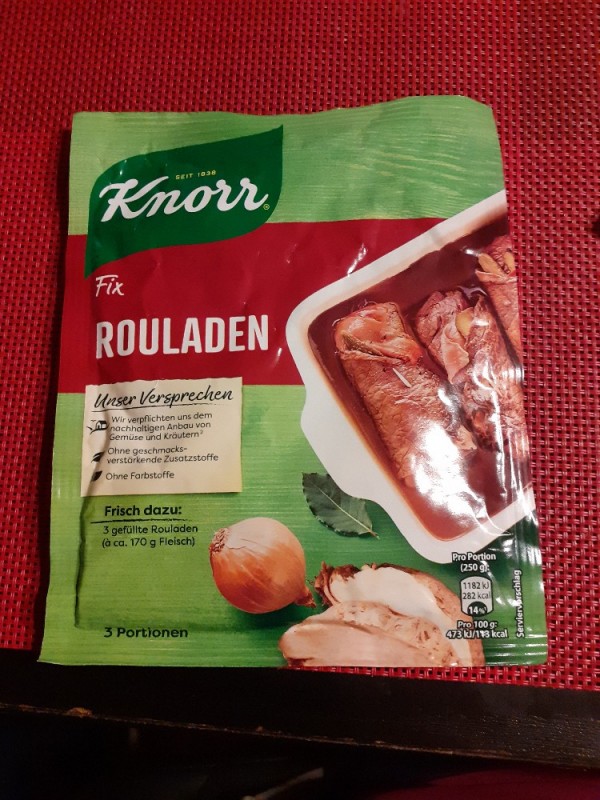 Knorr Fix Rouladen von 64petra | Hochgeladen von: 64petra