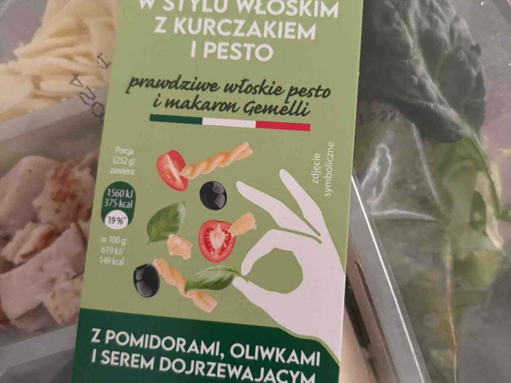 SALATKA W STYLU WLOSKIM, Z KURCZAKIEM I PESTO von Agnieszka888 | Hochgeladen von: Agnieszka888