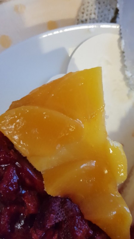 gemischte Sahne Obst Torte, Pfirsich von Miro | Hochgeladen von: Miro