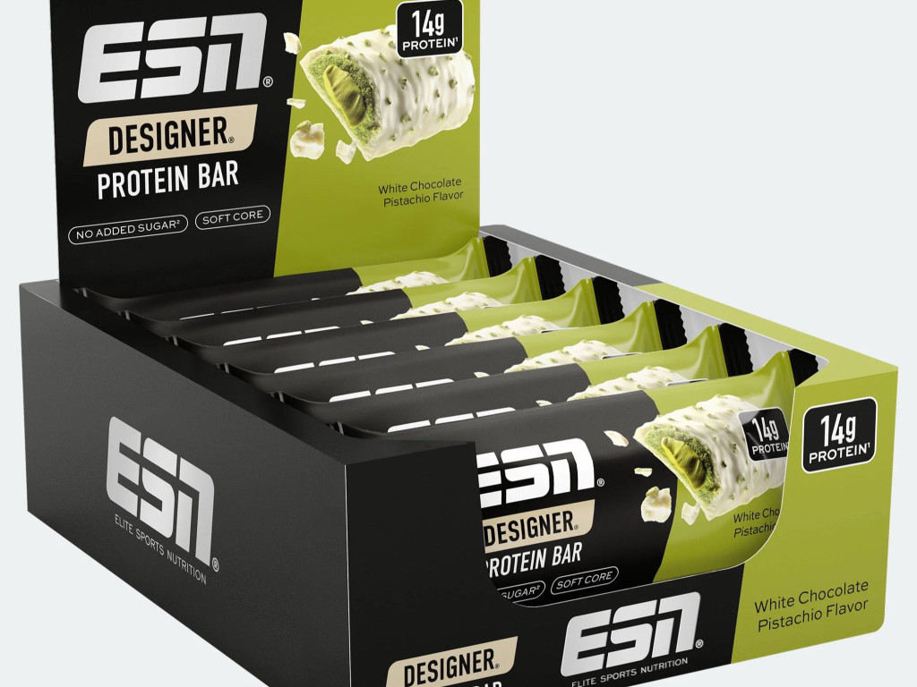 ESN Proteinriegel, White Chocolate Pistachio von leonievictoriak | Hochgeladen von: leonievictoriakub ESN Proteinriegel, White Chocolate Pistachio von leonievictoriak | Hochgeladen von: leonievictoriakub