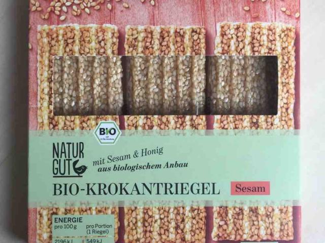 Bio-Krokantriegel, Sesam von Aljona1990 | Hochgeladen von: Aljona1990