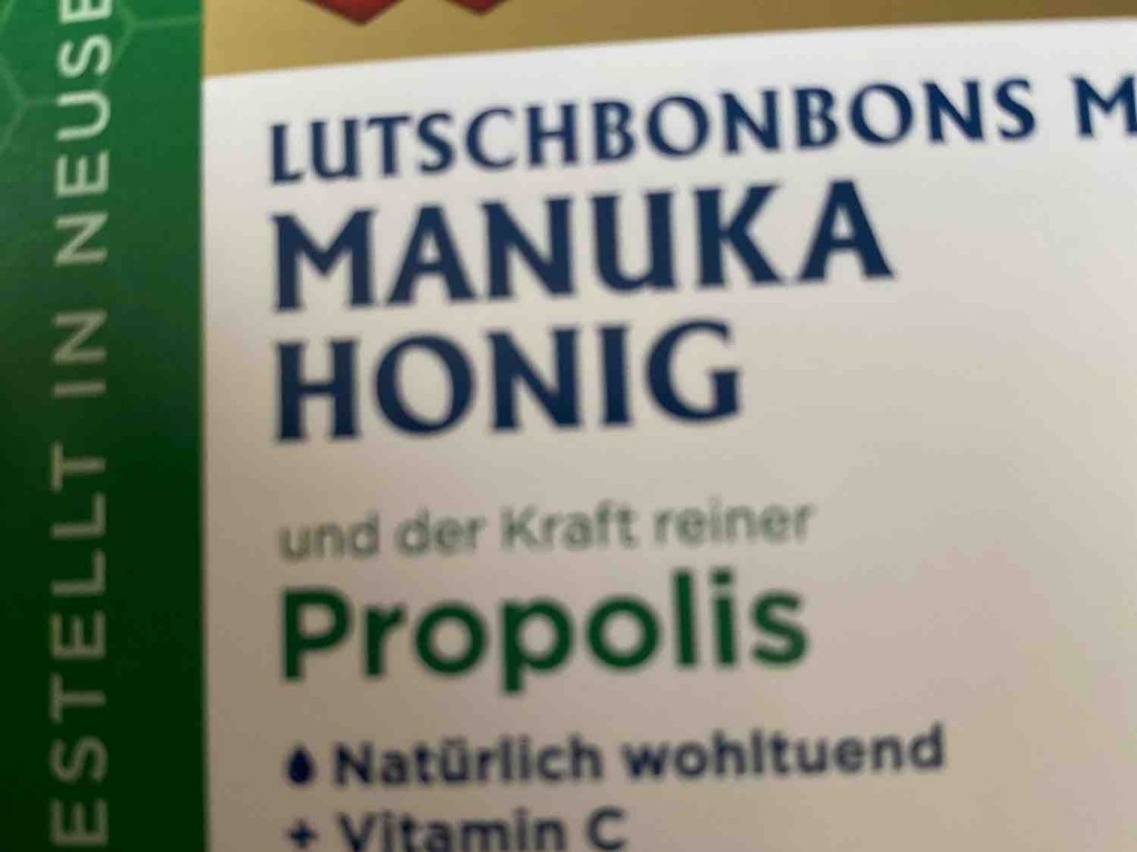 Manuka Honig Lutschbonbons, Propolis und Vitamin C von hjk696 | Hochgeladen von: hjk696