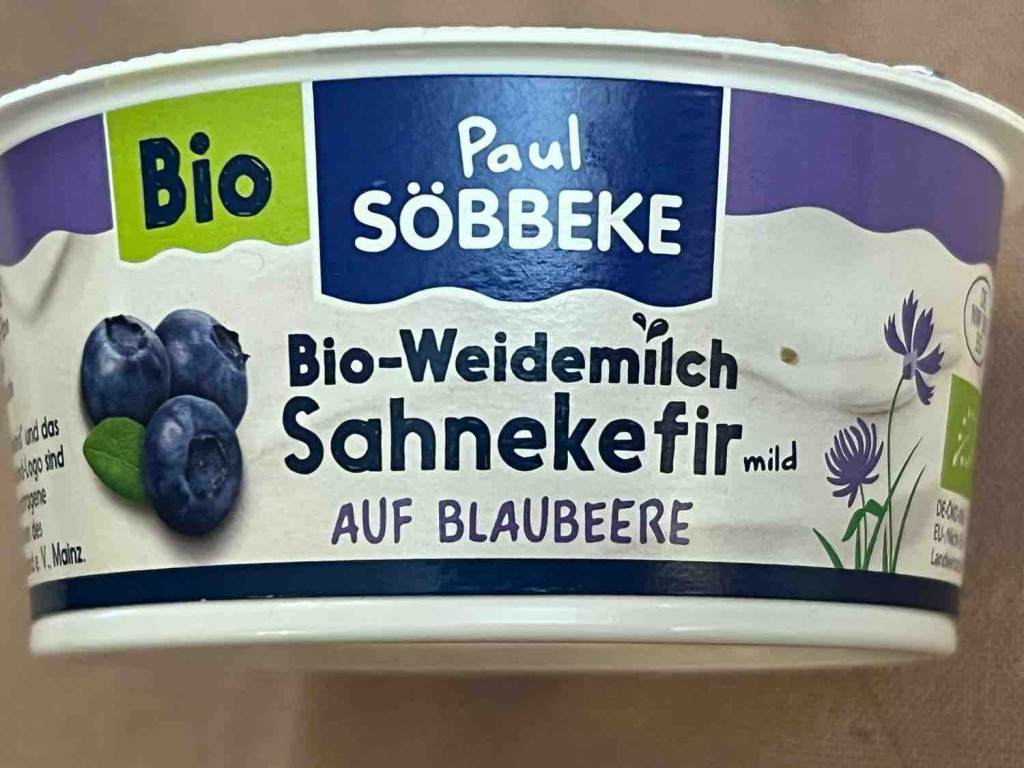 Bio-Weidemilch Sahnekefir auf Blaubeere, mild von gourmand86 | Hochgeladen von: gourmand86