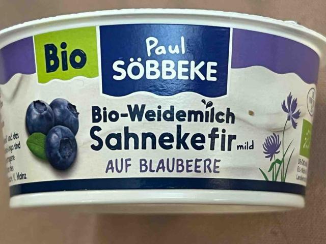 Bio-Weidemilch Sahnekefir auf Blaubeere, mild von gourmand86 | Hochgeladen von: gourmand86