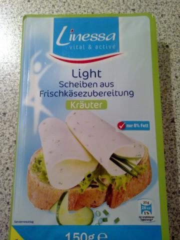 Linessa Light Scheiben aus Frischkäse, Schnittlauch | Hochgeladen von: Barockengel