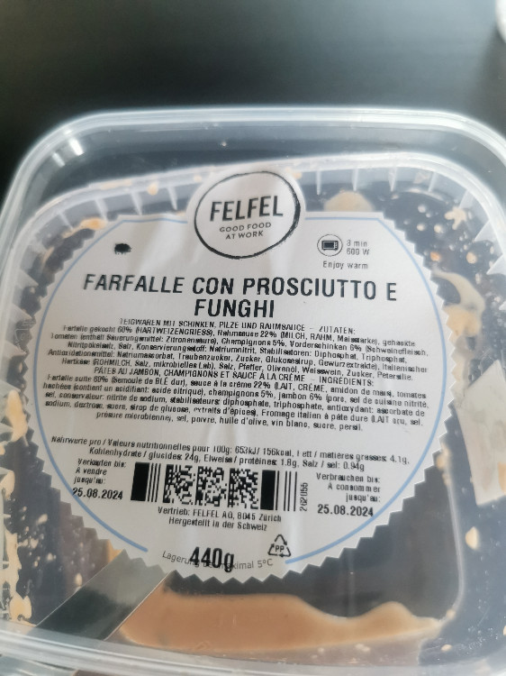 Farfalle con Prosciutto e Funghi von Vanja91 | Hochgeladen von: Vanja91