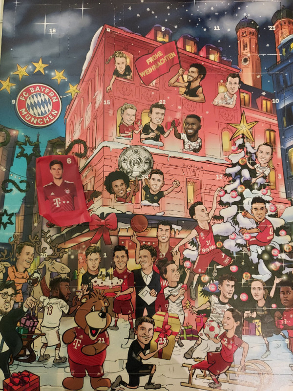 FC Bayern Adventskalender Schokolade von Tobi9709 | Hochgeladen von: Tobi9709
