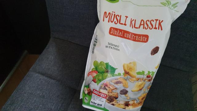 Müsli Klassik Dinkel und Früchte von MamaJoe | Hochgeladen von: MamaJoe