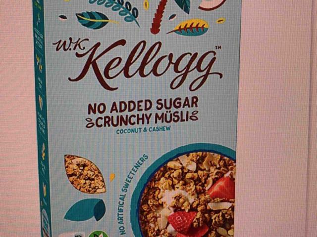 KELLOGG crunchy müsli coconut&cashew, no added sugar von Coc | Hochgeladen von: Cocktailmuesli