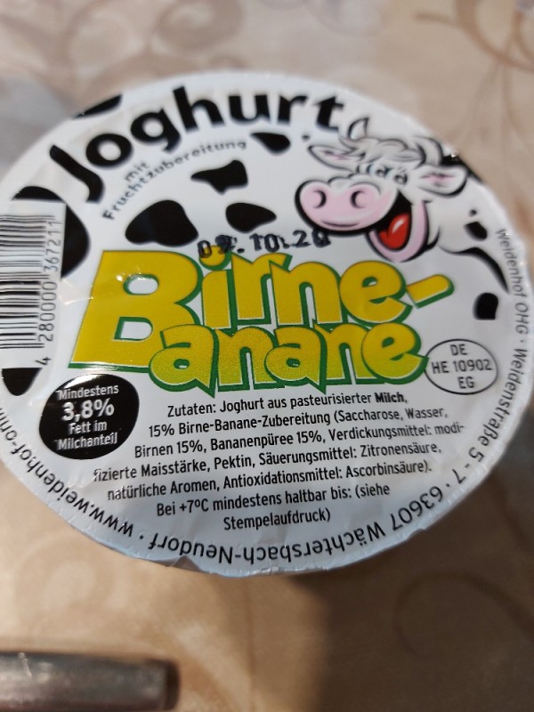 Joghurt  Birne-Banane von MelwurmFfm | Hochgeladen von: MelwurmFfm