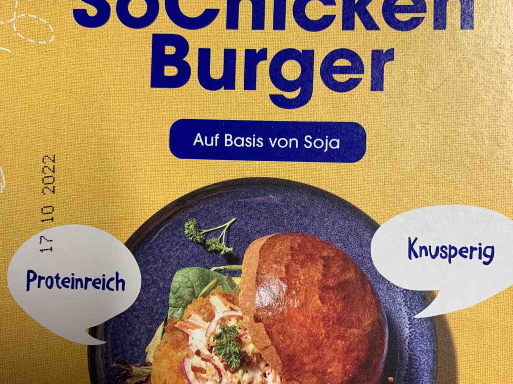 SoChicken Burger, Auf Basis von Soja von MaikeMonsta | Hochgeladen von: MaikeMonsta