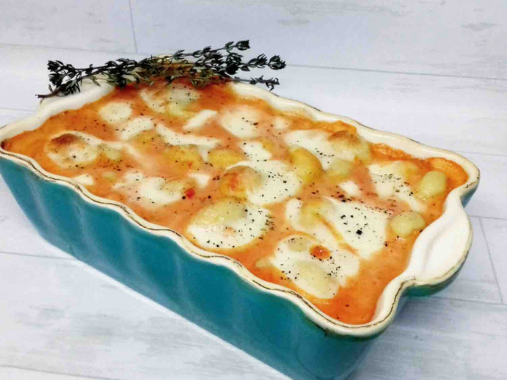Gnocchi aus dem Ofen in Paprika-Tomaten-Sauce von Katze92 | Hochgeladen von: Katze92
