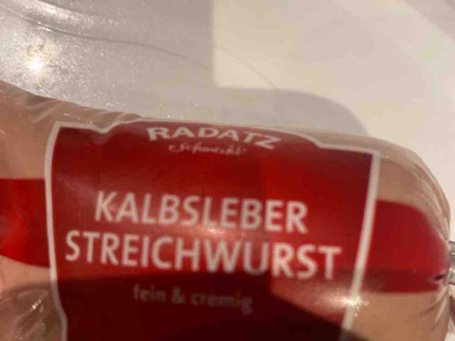 Kalbsleber Streichwurst von 124 | Hochgeladen von: 124