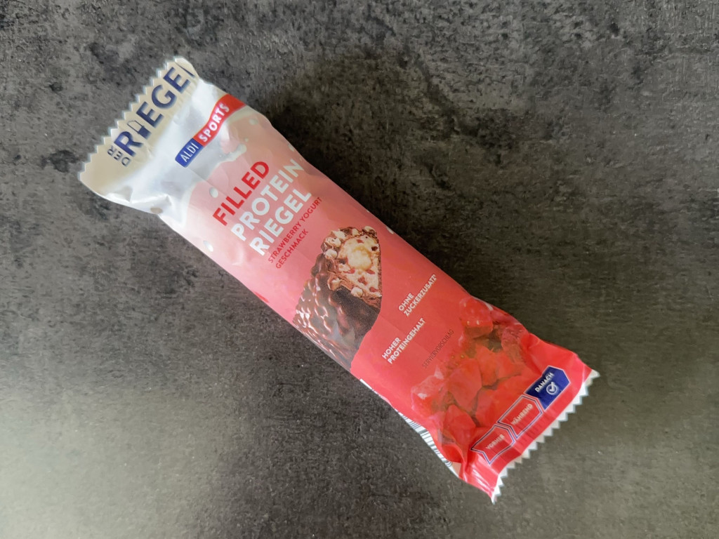 Protein Riegel Aldi Süd, Strawberry Yogurt von Dori270780 | Hochgeladen von: Dori270780 Protein Riegel Aldi Süd, Strawberry Yogurt von Dori270780 | Hochgeladen von: Dori270780