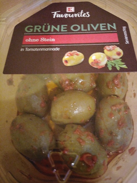 Grüne Oliven ohne Stein, in Tomatenmarinade von Natala | Hochgeladen von: Natala