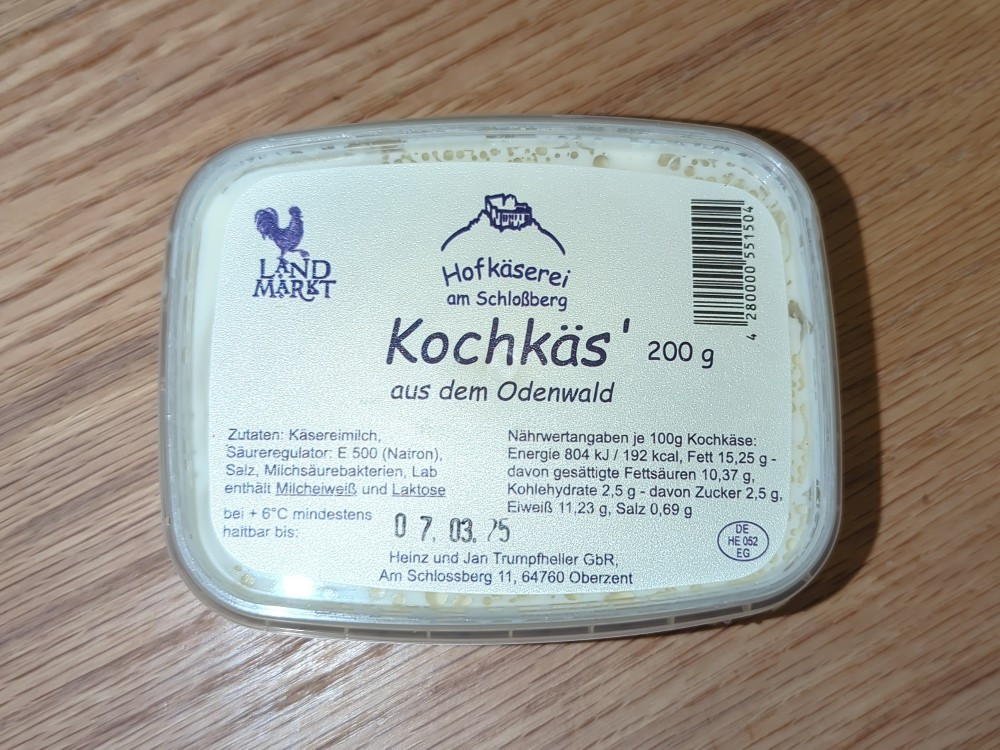 Kochkäse aus dem Odenwald, Hofkäserei am Schloßberg von nanina67 | Hochgeladen von: nanina678