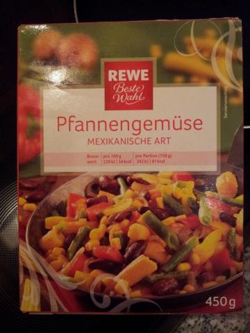 REWE Pfannengemüse mexikanische Art | Hochgeladen von: MasterJoda