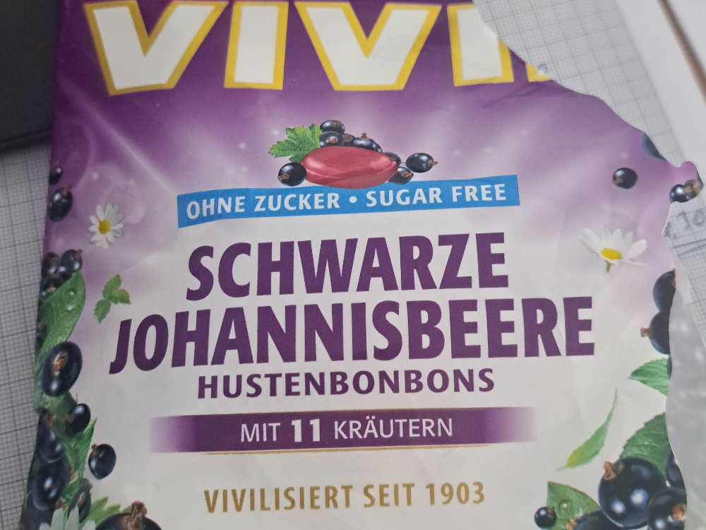 Vivil  Hustenbonbons, Schwarze Johannisbeere von Jan2701 | Hochgeladen von: Jan2701