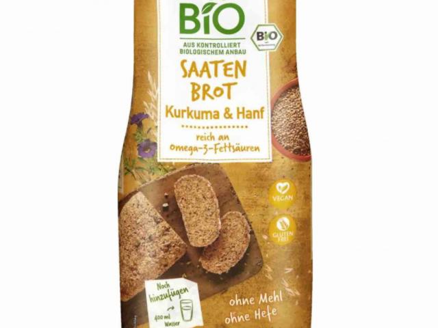 Saatenbrot Kurkuma & Hanf, glutenfrei von milaro | Hochgeladen von: milaro