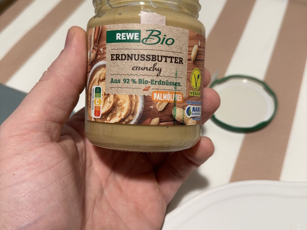 Erdnussbutter Crunchy Rewe Bio by wizonille2 | Hochgeladen von: wizonille2