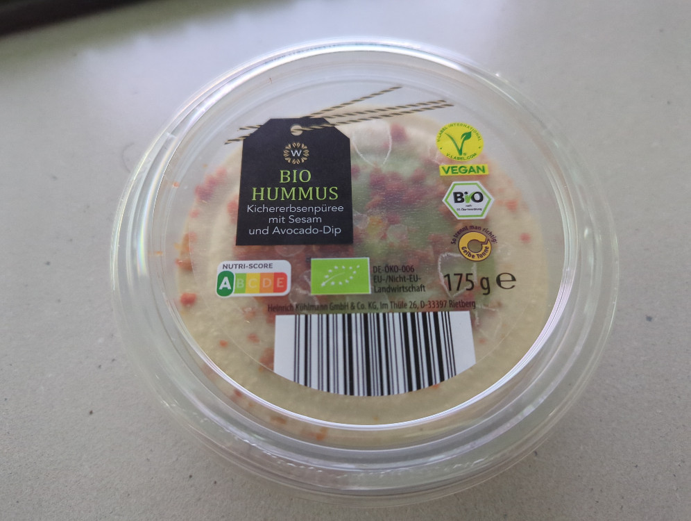 Bio Hummus mit Avocado von burp110 | Hochgeladen von: burp110