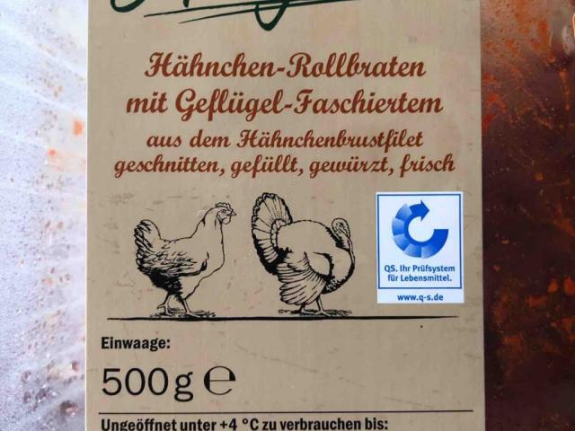 Hähnchen-Rollbraten mit Geflügel-Faschierten von gsamsa79 | Hochgeladen von: gsamsa79