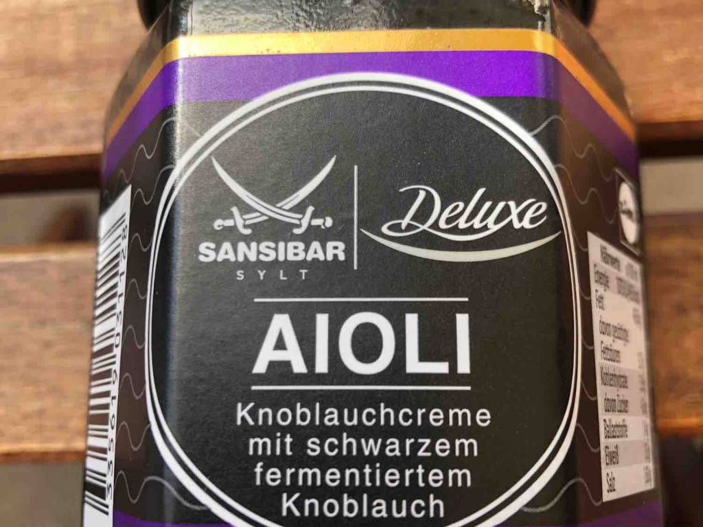 Aioli, mit schwarzem fermentiertem Knoblauch von Tecra | Hochgeladen von: Tecra