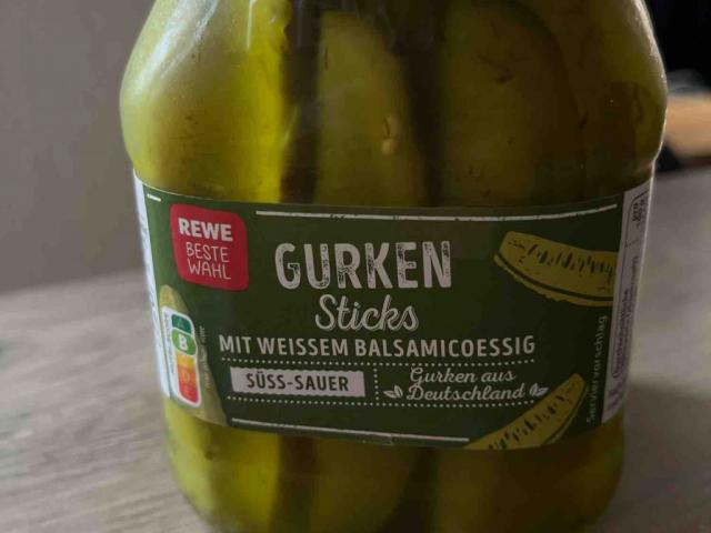 Gurken Sticks, Mit weißem Balsamicoessig von andfit | Hochgeladen von: andfit