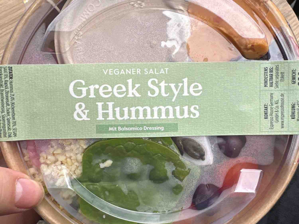 Greek Style & Hummus Salat by misali | Hochgeladen von: misali