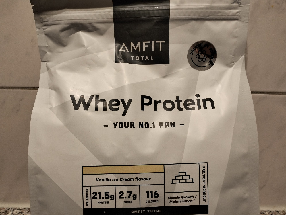 Amfit Whey Protein Vanille von BeeHappyy | Hochgeladen von: BeeHappyy