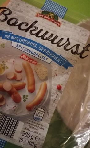 Schinken - Bockwurst, im Naturdarm, gebrüht & geräuchert von | Hochgeladen von: inka68