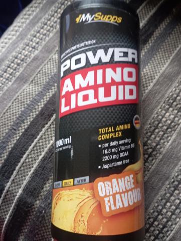 Power Amino Liquid, Orange von SHIVA13 | Hochgeladen von: SHIVA13