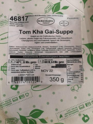 6817 Tom Kha Gai-Suppe von Panzerknacker | Hochgeladen von: Panzerknacker