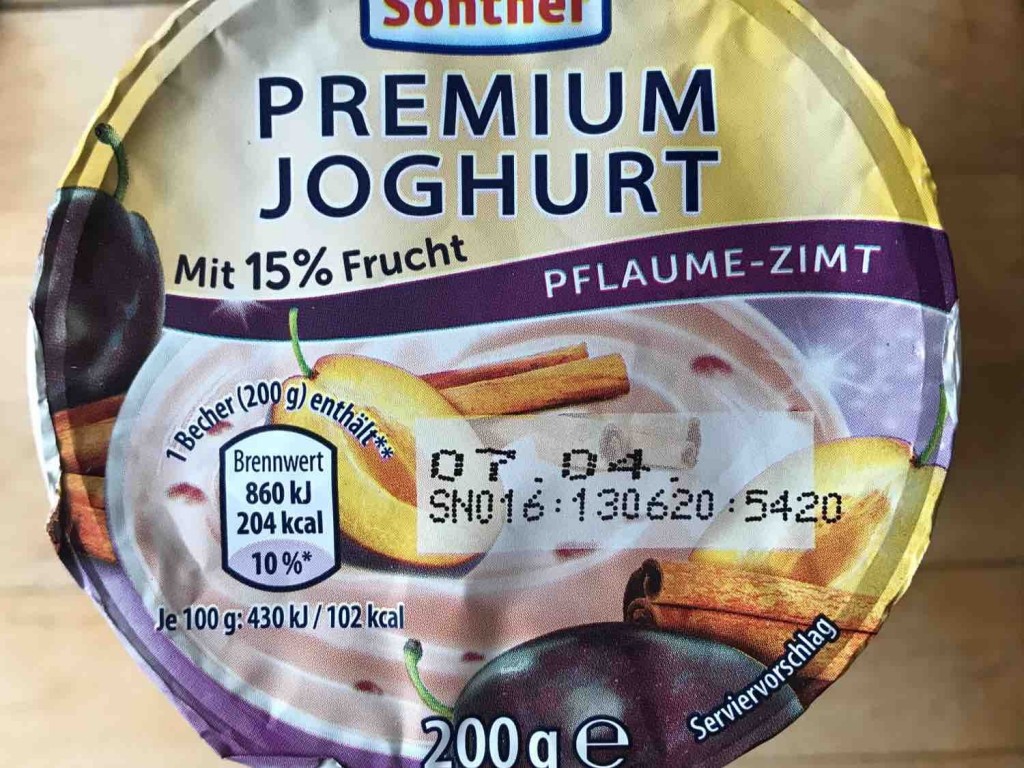 Premium Joghurt, Pflaume Zimt von A38P | Hochgeladen von: A38P