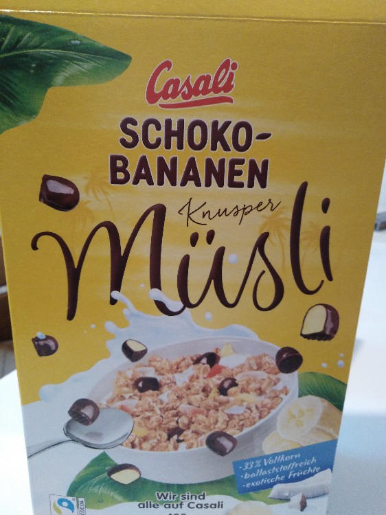 Schoko-Bananen Müsli von Jasminuka | Hochgeladen von: Jasminuka