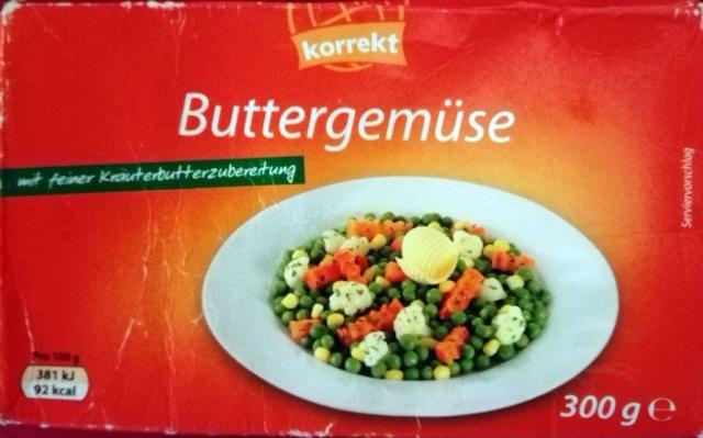 korrekt Buttergemüse mit feiner Kräuterbutterzubereitung, Fe | Hochgeladen von: Wtesc