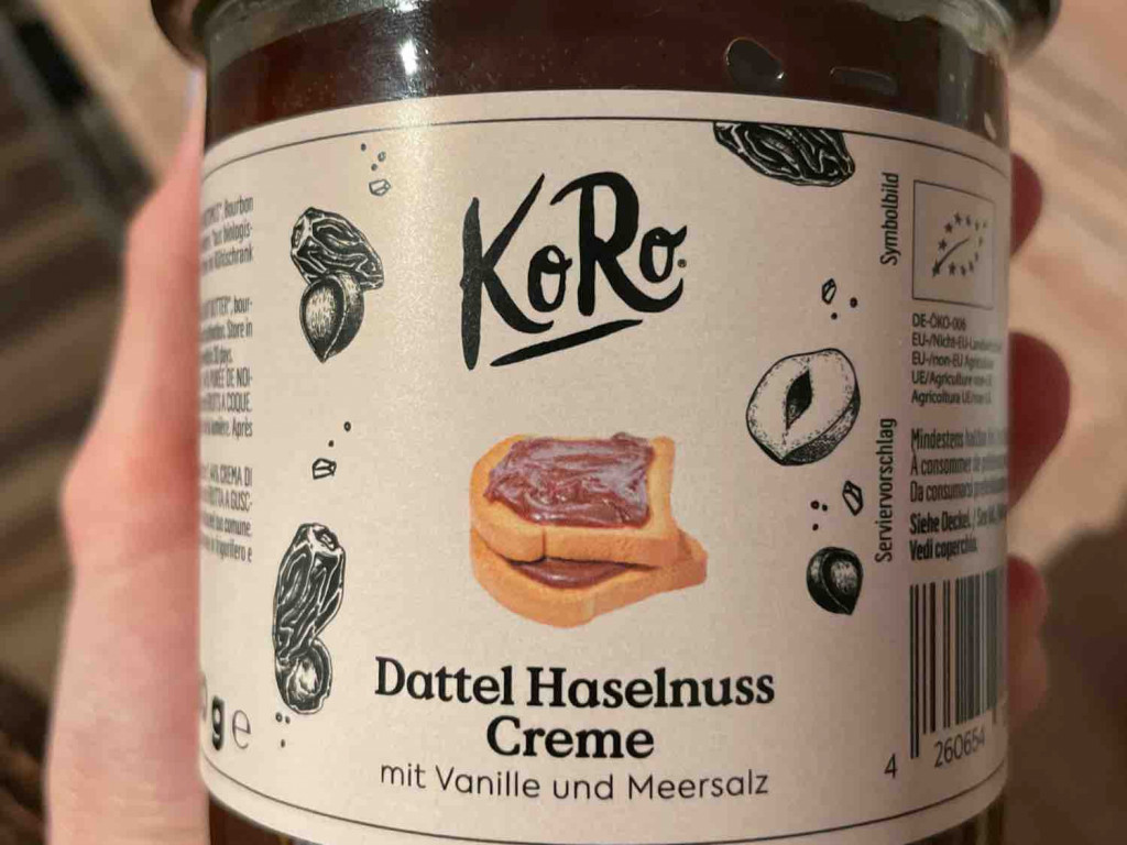 Koro Dattel Haselnusscreme mit Vanille und Meersalz von cestmoij | Hochgeladen von: cestmoijola